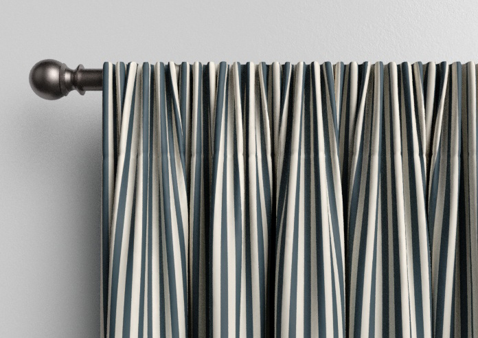 The British Stripe Co. Catherine, Polzeath No.1 - Made to Measure Curtains - Image 9
